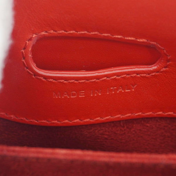 CHRISTIAN LOUBOUTIN Paloma Small Patches Leather Top Handle Crossbody Bag Brown