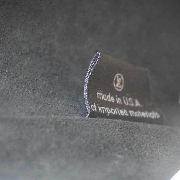 LOUIS VUITTON Flower Monogram Canvas Hobo Bag Brown