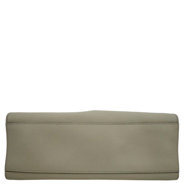 GUCCI Totem Butterfly Medium Leather Shoulder Bag Beige 505344