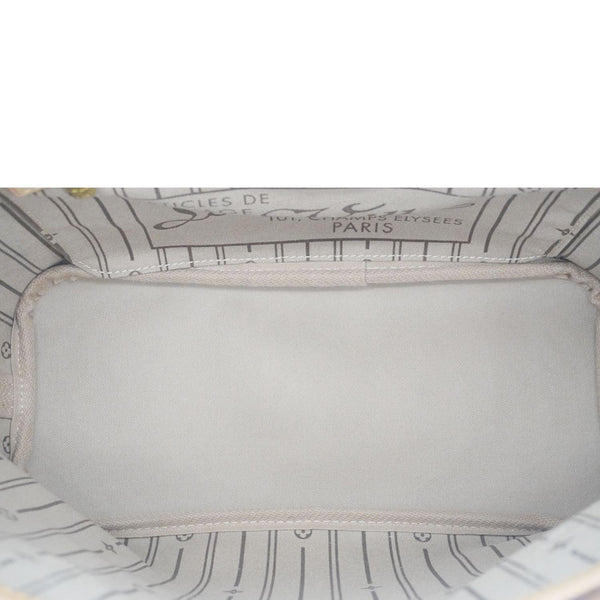 LOUIS VUITTON Neverfull PM Monogram Canvas Tote Bag Brown