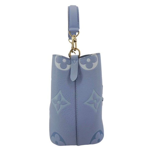 LOUIS VUITTON NeoNoe BB Monogram Empreinte Shoulder Bag Summer Blue