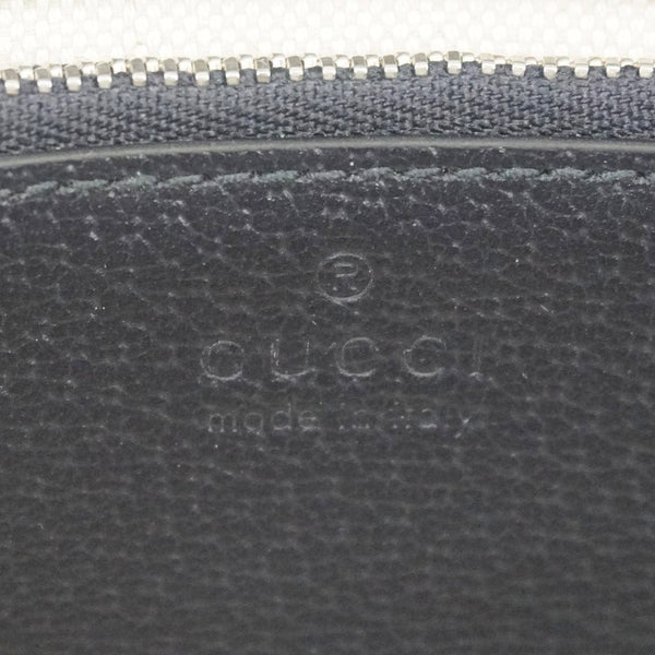 GUCCI Ophidia Super Mini GG Supreme Canvas Shoulder Bag Navy Blue 795466