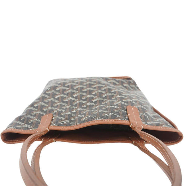 GOYARD Anjou Mini Canvas Shoulder Bag Black