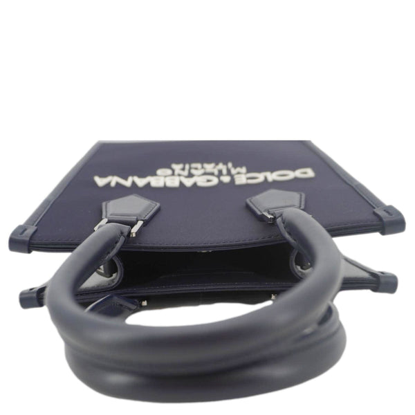 DOLCE & GABBANA Small Nylon Crossbody Bag Navy Blue