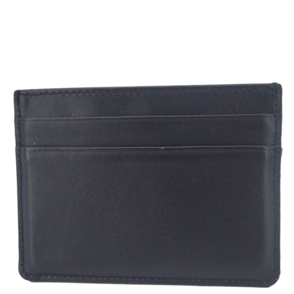 DOLCE & GABBANA Coated Jacquard Canvas Card Holder Blue