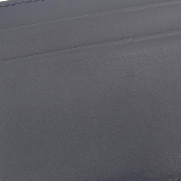 DOLCE & GABBANA Coated Jacquard Canvas Card Holder Blue