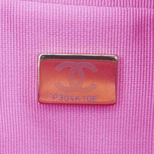 CHANEL Multi Chain Quilted Caviar Leather Backpack Pink