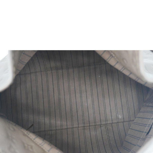 LOUIS VUITTON Artsy MM Monogram Empreinte Leather Hobo Bag Brown