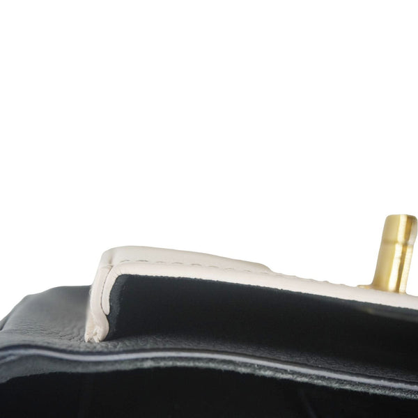 LOUIS VUITTON Lockme Tender Grained Calfskin Leather Shoulder Bag Black