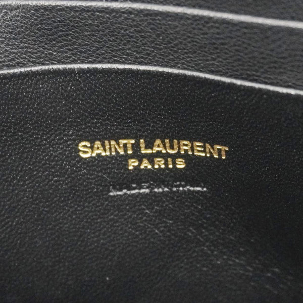 YVES SAINT LAURENT Lou Small Chevron Leather Camera Crossbody Bag Red