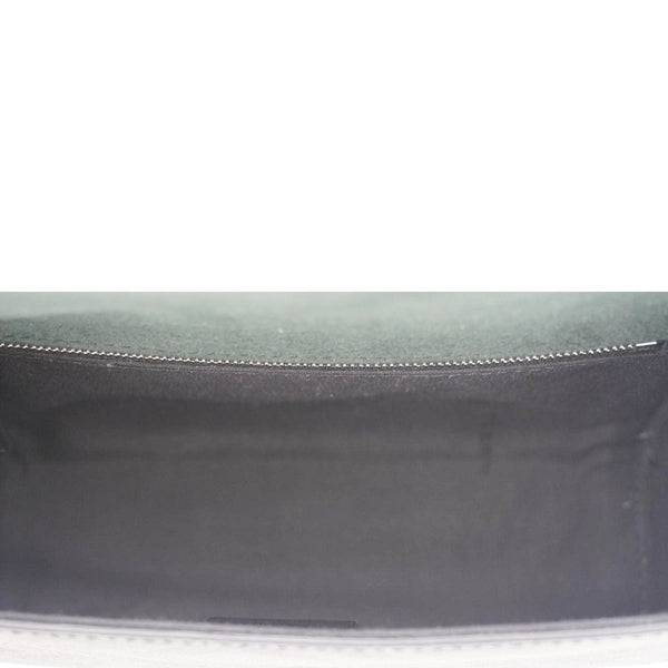 FENDI FF Squared Compact FF Canvas Shoulder Bag Black