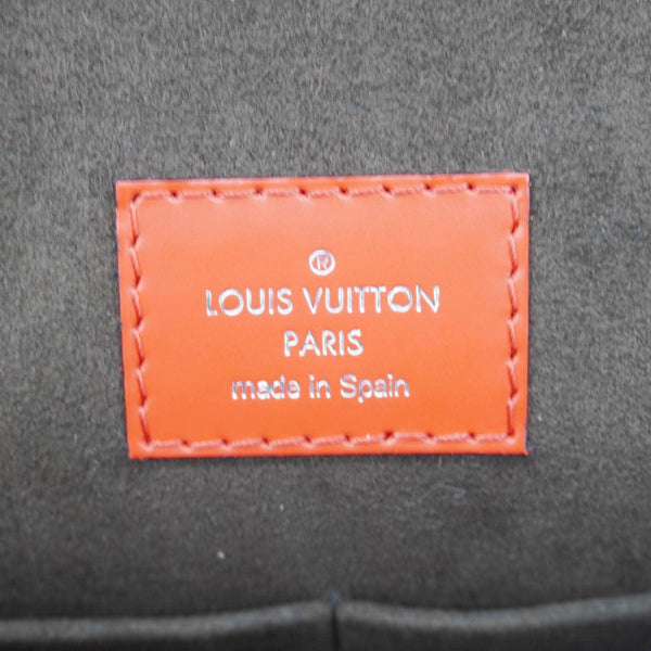 LOUIS VUITTON Cluny BB Epi Leather Top Handle Crossbody Bag Red