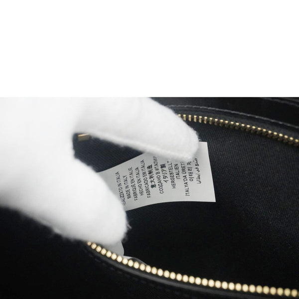 VERSACE x Dua Lipa Butterflies Canvas Tote Bag Black