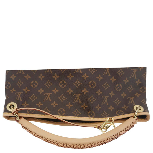 LOUIS VUITTON Artsy MM NM Monogram Canvas Shoulder Bag Brown