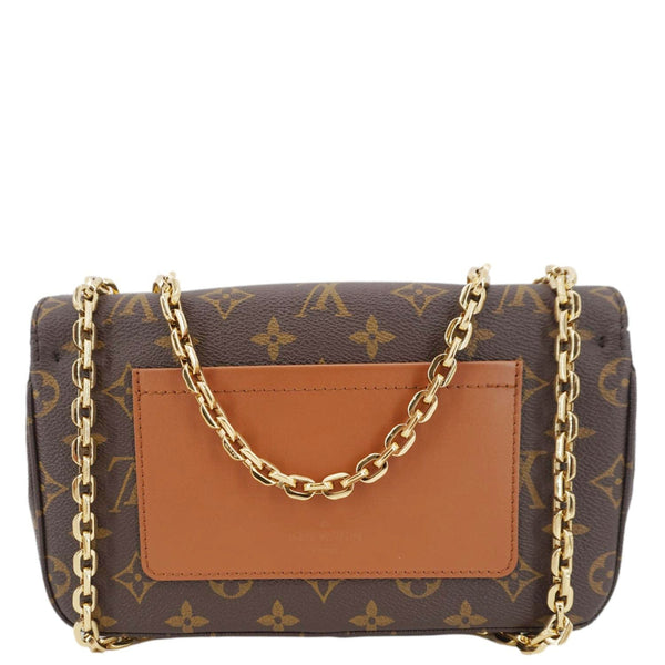 LOUIS VUITTON Marceau Monogram Canvas Shoulder Bag Brown