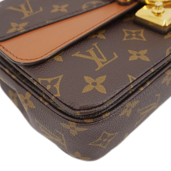 LOUIS VUITTON Marceau Monogram Canvas Shoulder Bag Brown