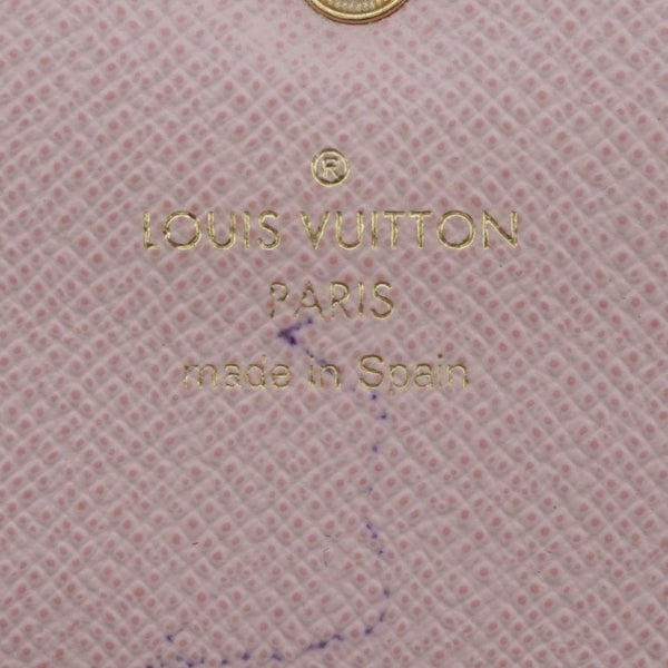 LOUIS VUITTON Emilie Monogram Canvas Wallet Rose Ballerine