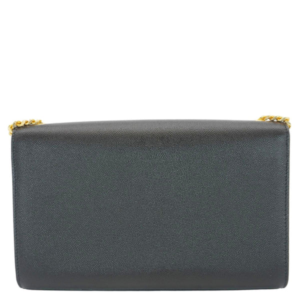 YVES SAINT LAURENT Kate Medium Grain De Poudre Leather Crossbody Bag Black