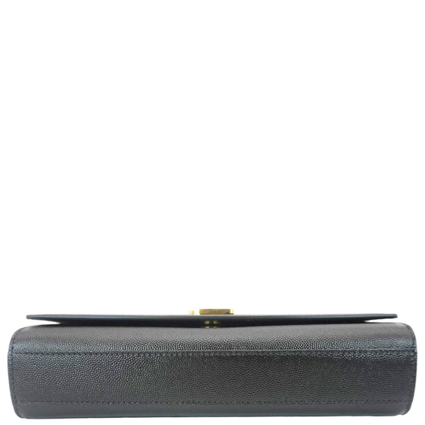 YVES SAINT LAURENT Kate Medium Grain De Poudre Leather Crossbody Bag Black