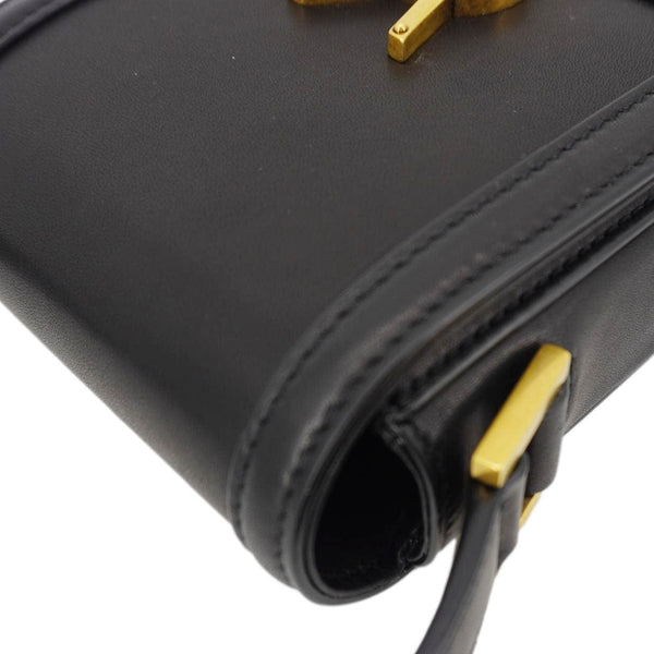 YVES SAINT LAURENT Solferino Mini Smooth Leather Crossbody Bag Black