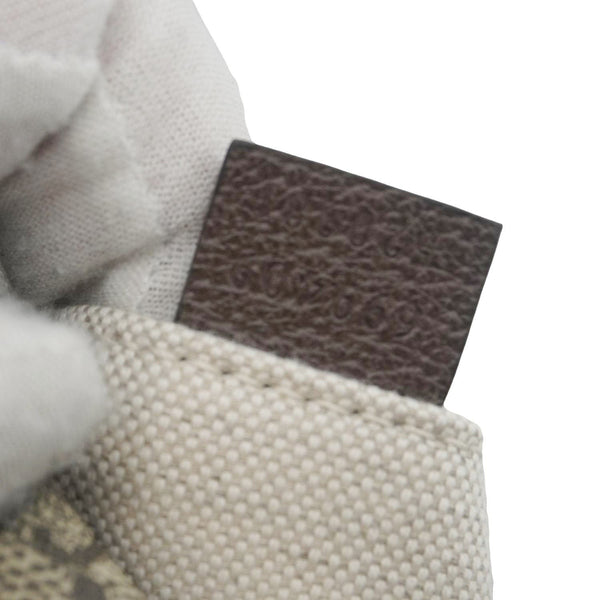 GUCCI Attache Small GG Supreme Canvas Shoulder Bag Beige 699409