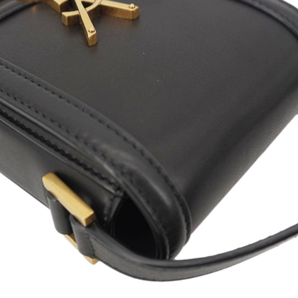 YVES SAINT LAURENT Solferino Mini Smooth Leather Crossbody Bag Black