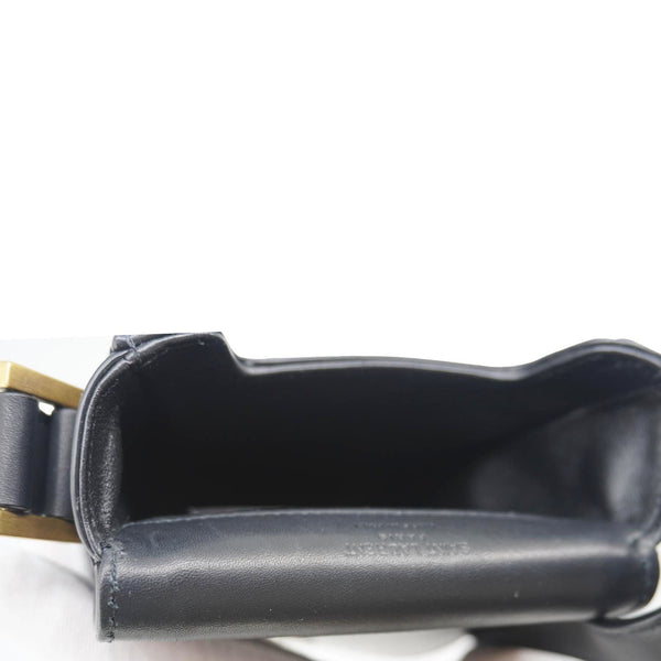 YVES SAINT LAURENT Solferino Mini Smooth Leather Crossbody Bag Black