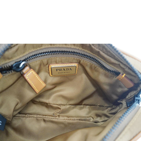 PRADA Re-Nylon Belt Bag Brown