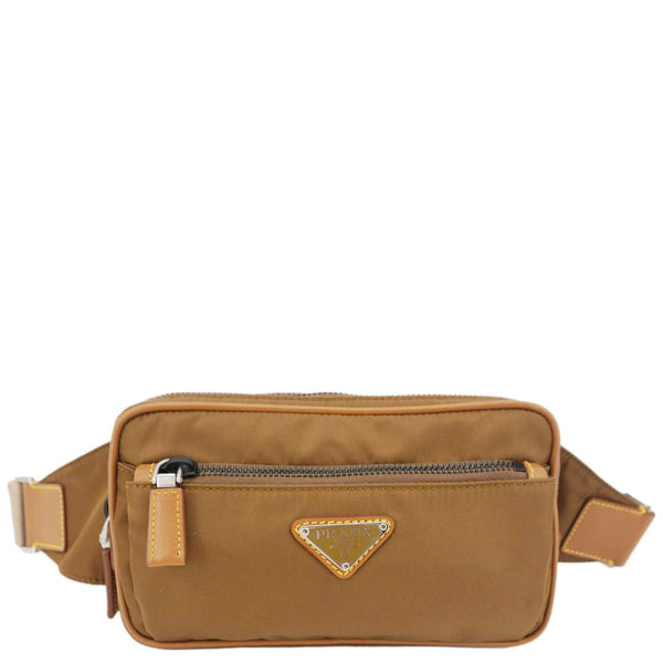 PRADA Re-Nylon Belt Bag Brown