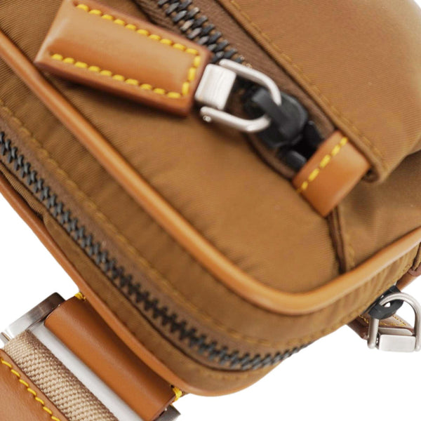 PRADA Re-Nylon Belt Bag Brown