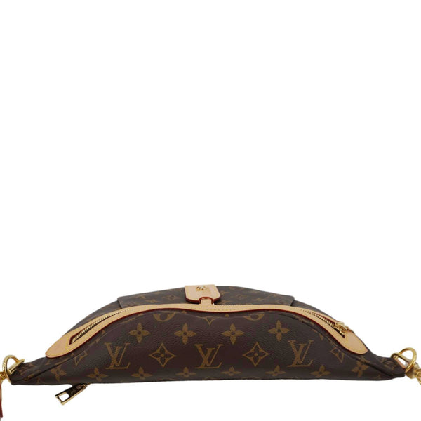 LOUIS VUITTON High Rise Monogram Canvas Bumbag Brown