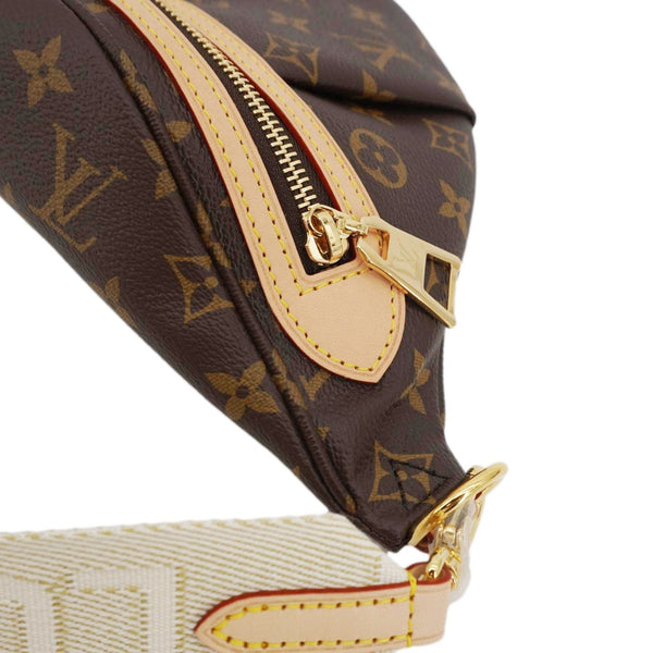 LOUIS VUITTON High Rise Monogram Canvas Bumbag Brown