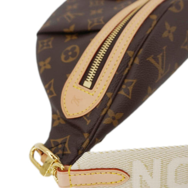 LOUIS VUITTON High Rise Monogram Canvas Bumbag Brown