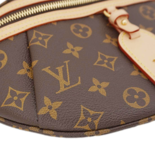 LOUIS VUITTON High Rise Monogram Canvas Bumbag Brown
