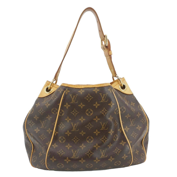 LOUIS VUITTON Galliera PM Monogram Canvas Shoulder Bag Brown