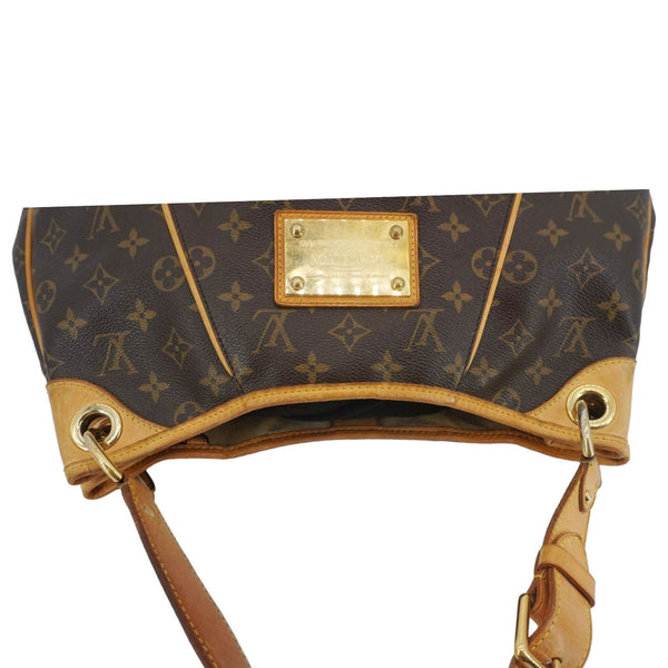 LOUIS VUITTON Galliera PM Monogram Canvas Shoulder Bag Brown