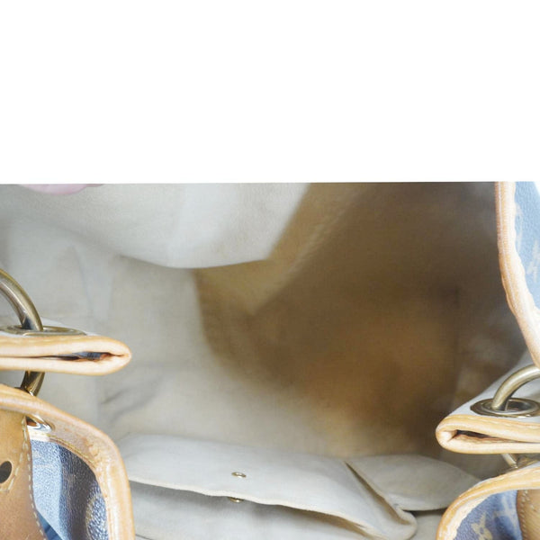 LOUIS VUITTON Galliera PM Monogram Canvas Shoulder Bag Brown