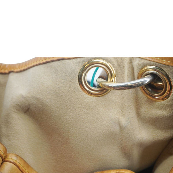 LOUIS VUITTON Galliera PM Monogram Canvas Shoulder Bag Brown