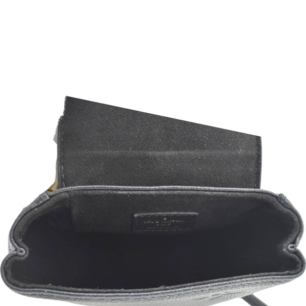 LOUIS VUITTON Tiny Monogram Empreinte Leather Backpack Black