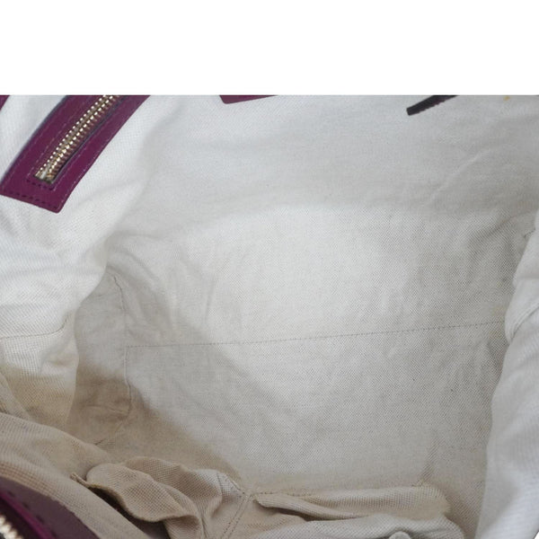 GUCCI Mayfair GG Canvas Tote Crossbody Bag Maroon 269894