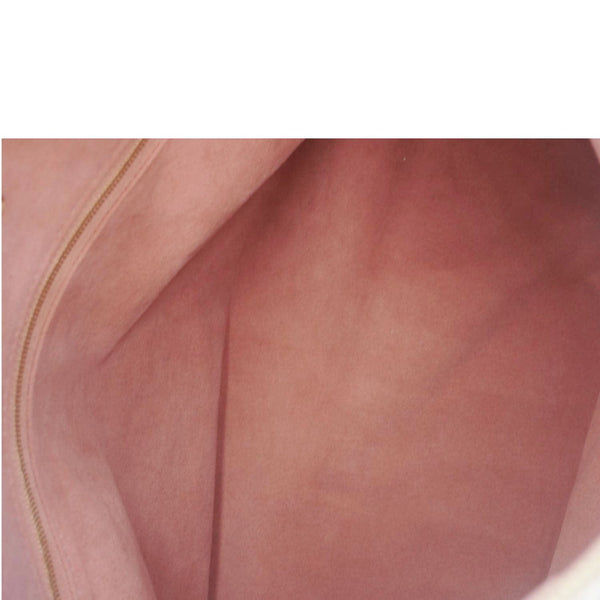 LOUIS VUITTON Beaubourg MM Damier Azur Shoulder Bag Rose Ballerine