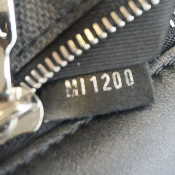 LOUIS VUITTON Campus Damier Graphite Bumbag Black