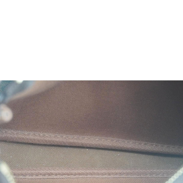 LOUIS VUITTON Multi Pochette Accessoires Monogram Canvas Crossbody Bag Brown