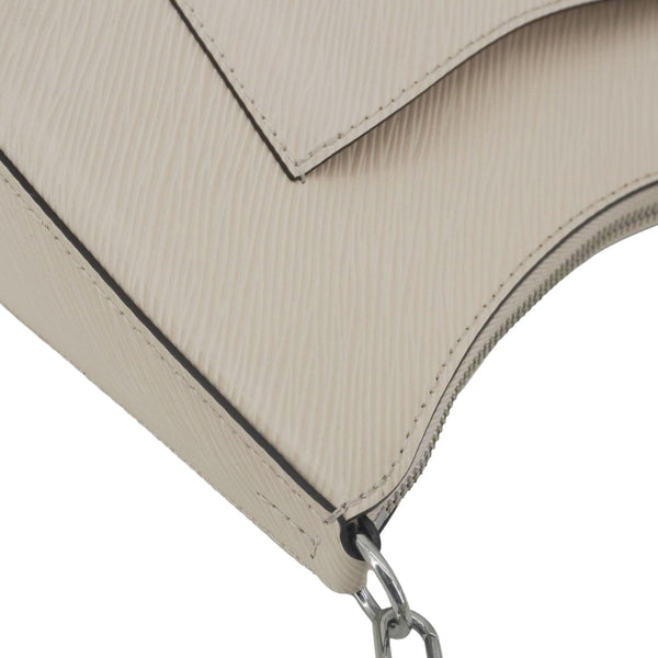 LOUIS VUITTON Marelle Epi Leather Shoulder Bag Cream
