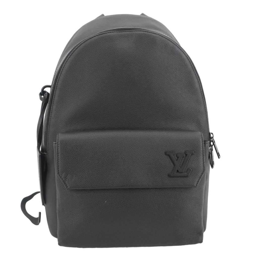 LV Takeoff Aerogram Grained Calf Leather Backpack Black LV Takeoff Aerogram Grained Calf Leather Backpack Black
