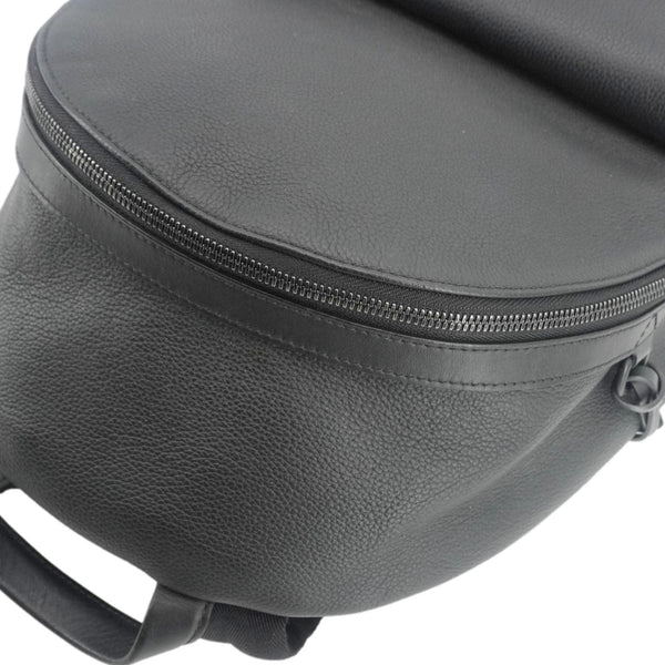 LOUIS VUITTON Takeoff Aerogram Grained Calf Leather Backpack Black