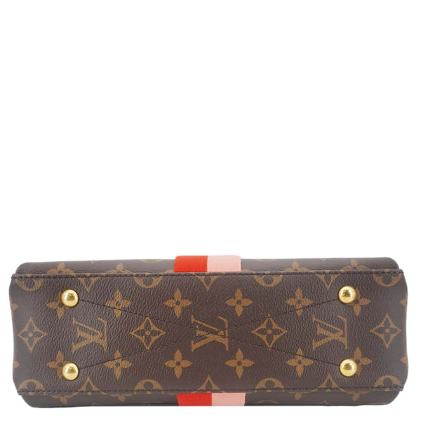 LOUIS VUITTON Georges BB Monogram Canvas Shoulder Bag Coquelicot Peach