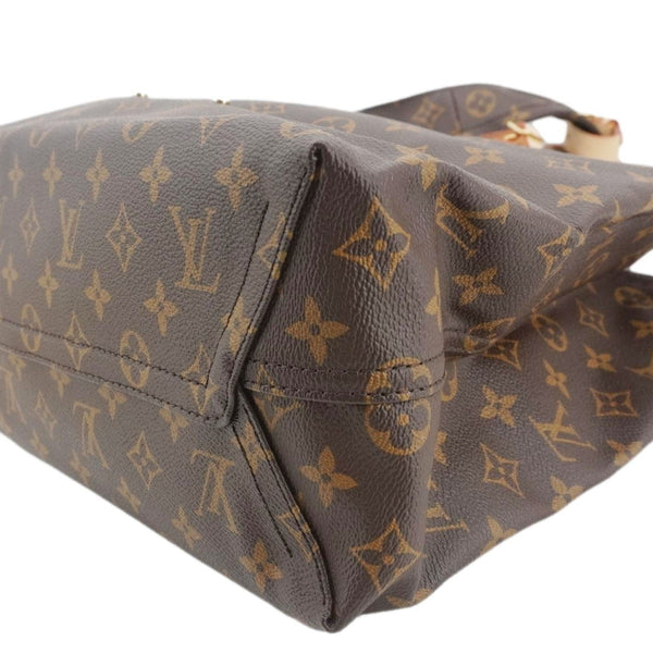 LOUIS VUITTON Atlantis GM Monogram Canvas Shoulder Bag Brown