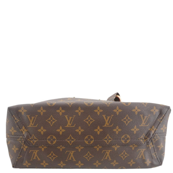 LOUIS VUITTON Atlantis GM Monogram Canvas Shoulder Bag Brown