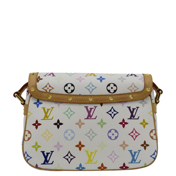 LOUIS VUITTON Sologne Multicolor Monogram Canvas Crossbody Bag White